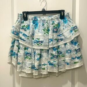 SOLD NWOT LoveShackFancy Ruffle Skirt